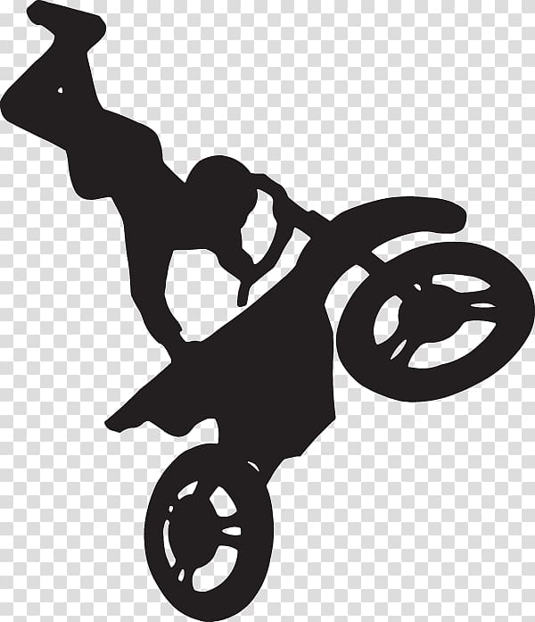 Motorcycle stunt riding Bicycle Motocross Sticker, motorcycle transparent background PNG clipart