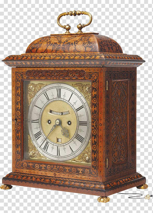 Mantel clock Fireplace mantel Chime clocks Antique, clock transparent background PNG clipart