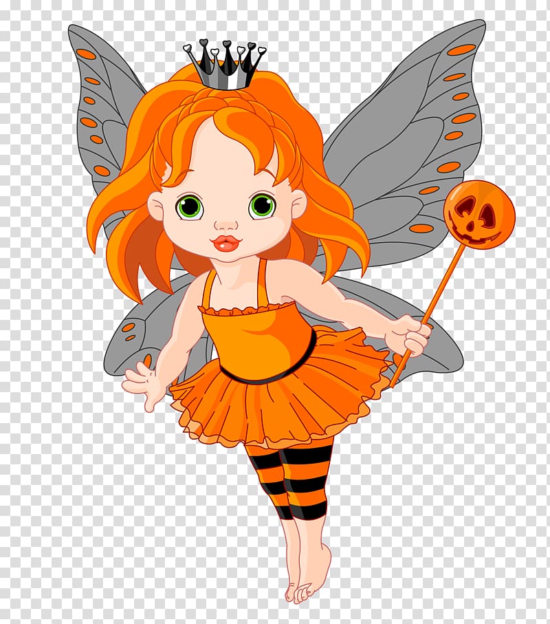 Halloween Fairy , Elf transparent background PNG clipart