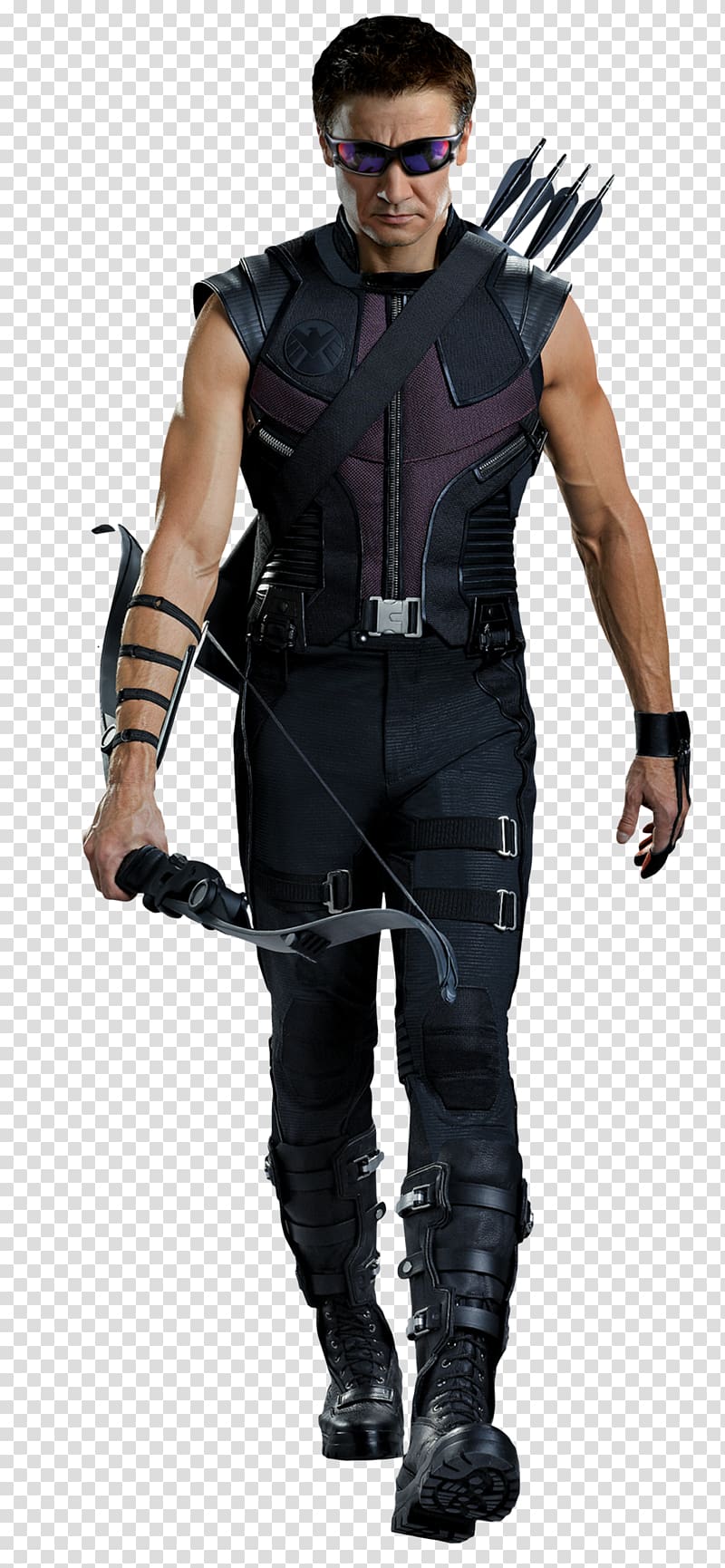 Marvel Hawkeye, Jeremy Renner Clint Barton Black Widow Captain America Avengers: Age of Ultron, Hawkeye transparent background PNG clipart