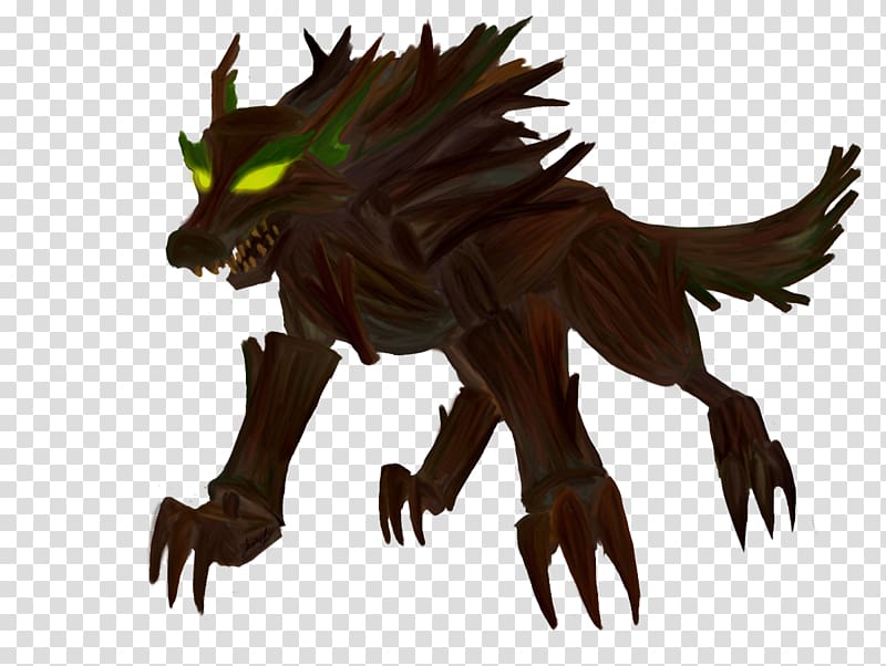 Reptile Demon, werwolf transparent background PNG clipart