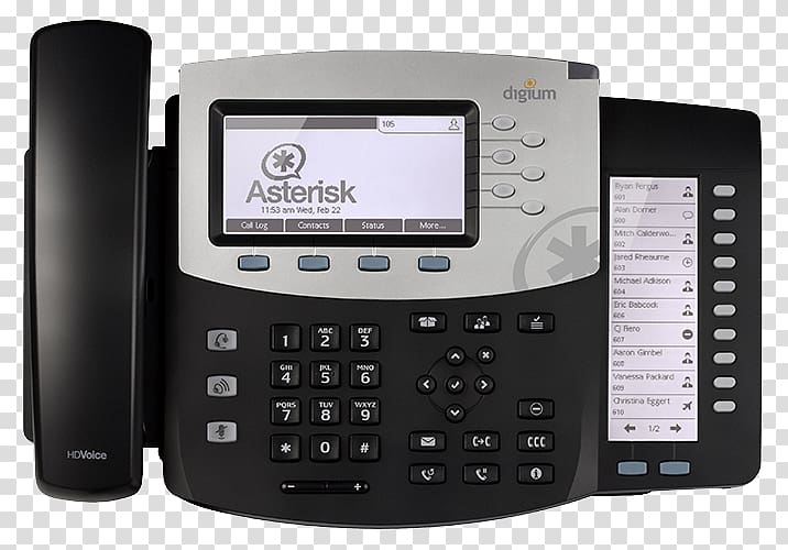 Asterisk VoIP phone Digium Telephone Softphone, Ip Pbx transparent background PNG clipart