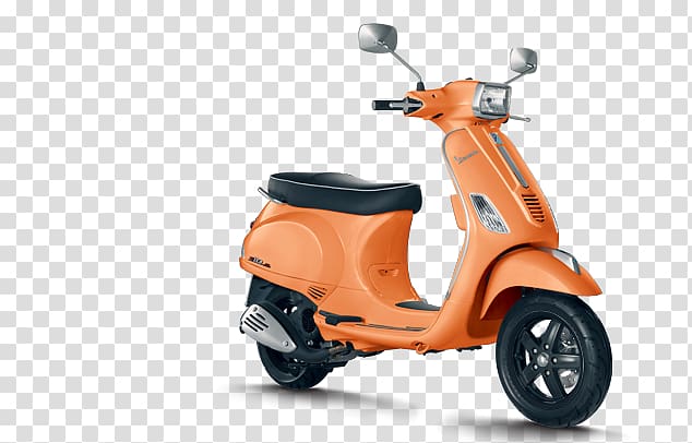 Piaggio Scooter Vespa GTS Vespa LX 150, scooter transparent background PNG clipart