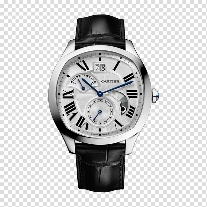 Cartier Drive De Cartier Automatic watch Cartier Tank, watch transparent background PNG clipart