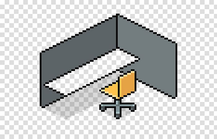 Pixel art Interior Design Services, Isometric office transparent background PNG clipart