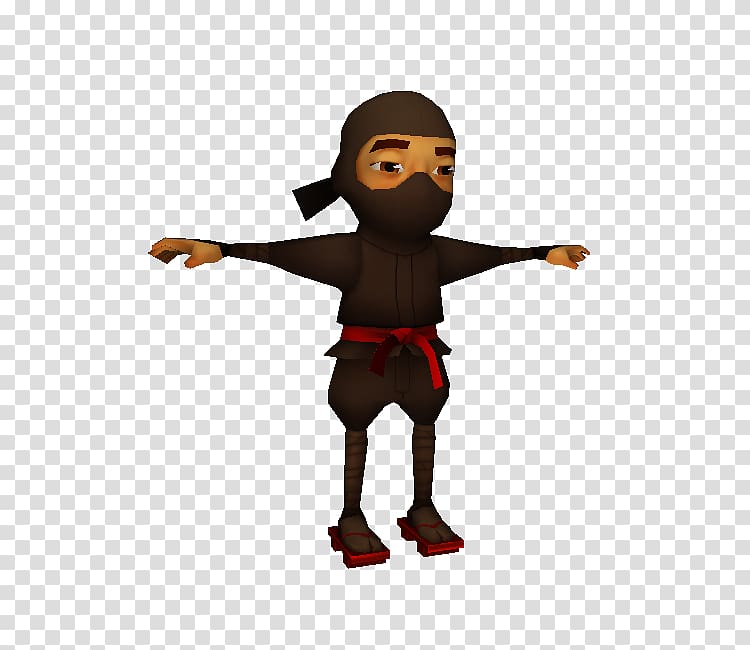 Subway Surfers Video game Character, Ninja Subway Surfers transparent background PNG clipart