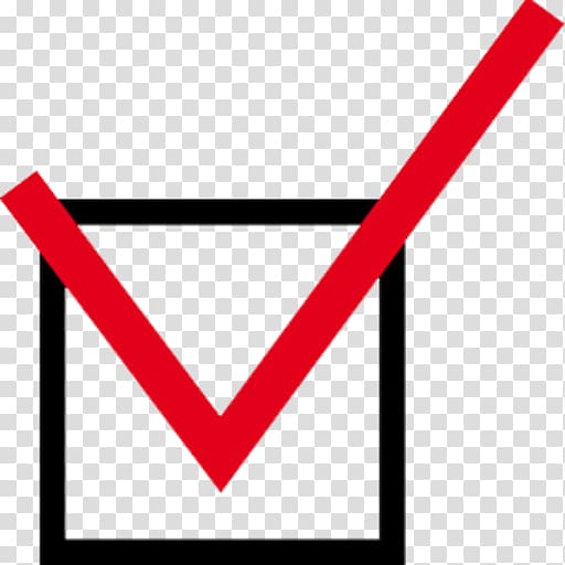 Election Voting Check mark Ballot Electoral system, tick transparent background PNG clipart
