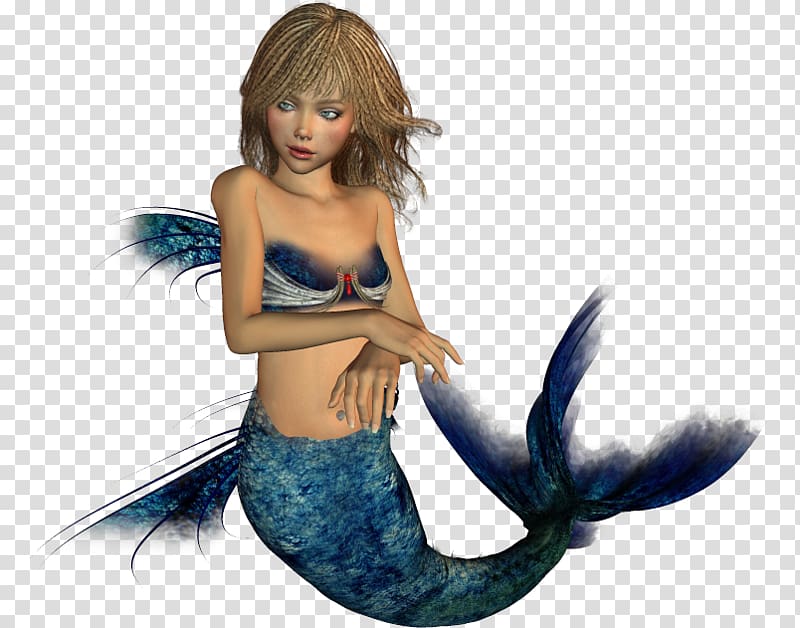 Mermaid Rusalka Legendary creature , handmade transparent background PNG clipart