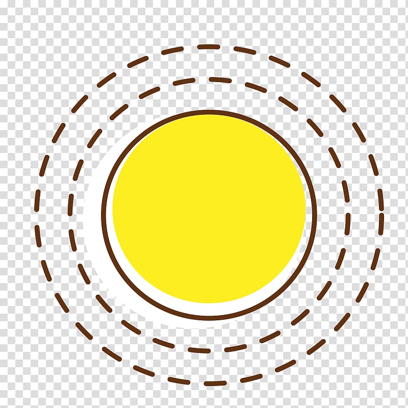 Flat design Drawing Icon, Circles transparent background PNG clipart