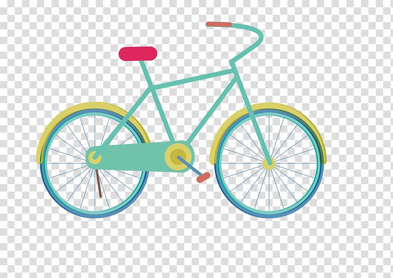 Road bicycle Cube Bikes Shimano, Bike cartoon transparent background PNG clipart