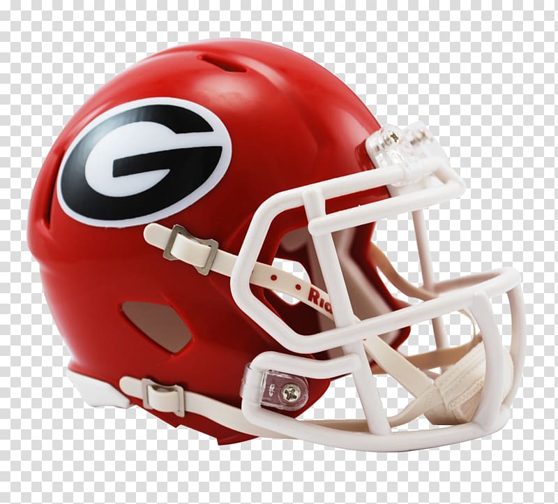 Georgia Bulldogs football American Football Helmets Riddell Los Angeles Rams, speed transparent background PNG clipart