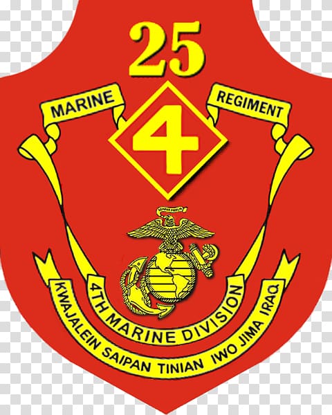 4th Marine Division 25th Marine Regiment United States Marine Corps 1st Marine Division Battalion, regiment transparent background PNG clipart