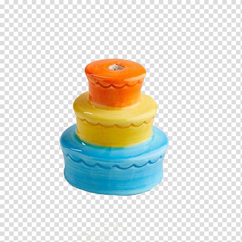 Birthday cake Rainbow sherbet Candle, cake transparent background PNG clipart
