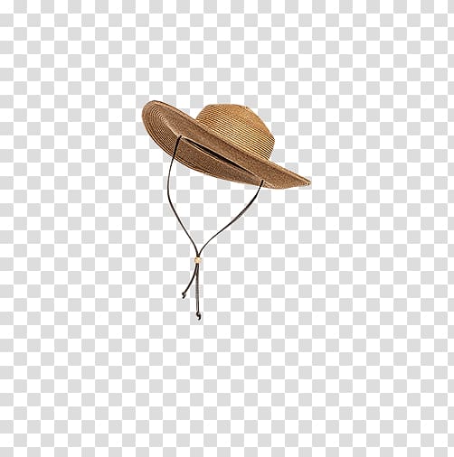 Straw hat Sombrero, A straw hat transparent background PNG clipart