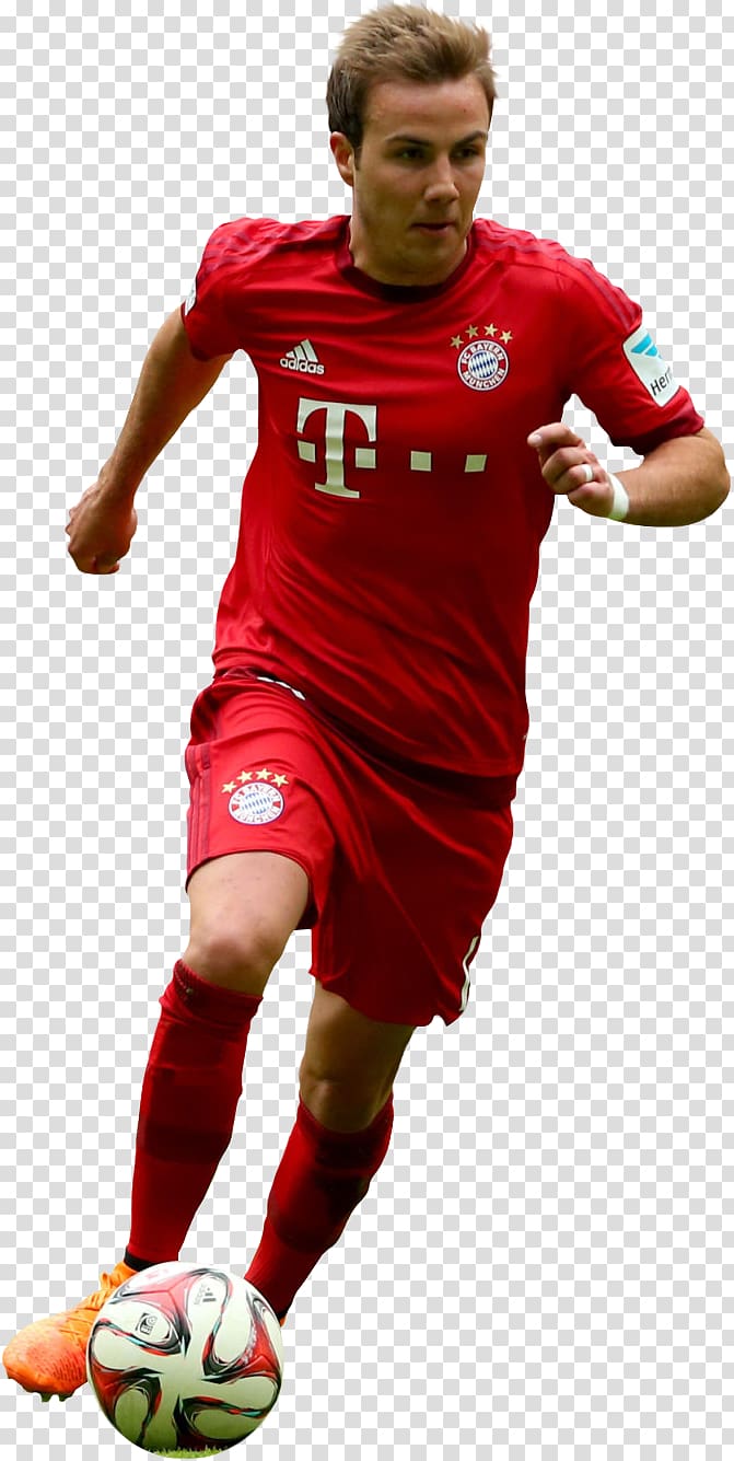 Mario Götze FC Bayern Munich Football player, football transparent background PNG clipart