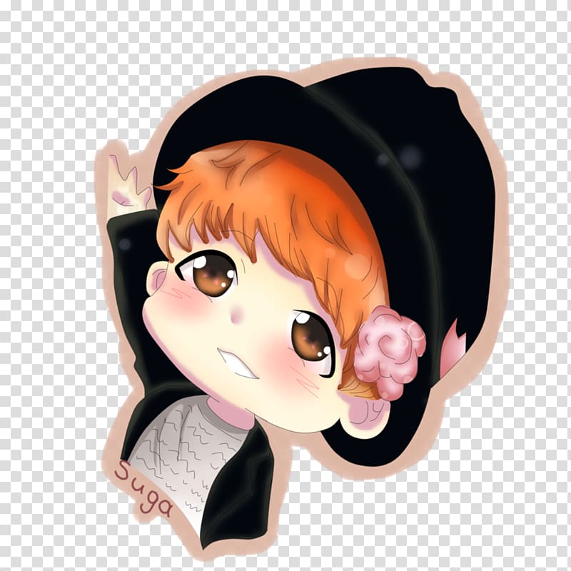 BTS Chibi Drawing Fan art, Chibi transparent background PNG clipart