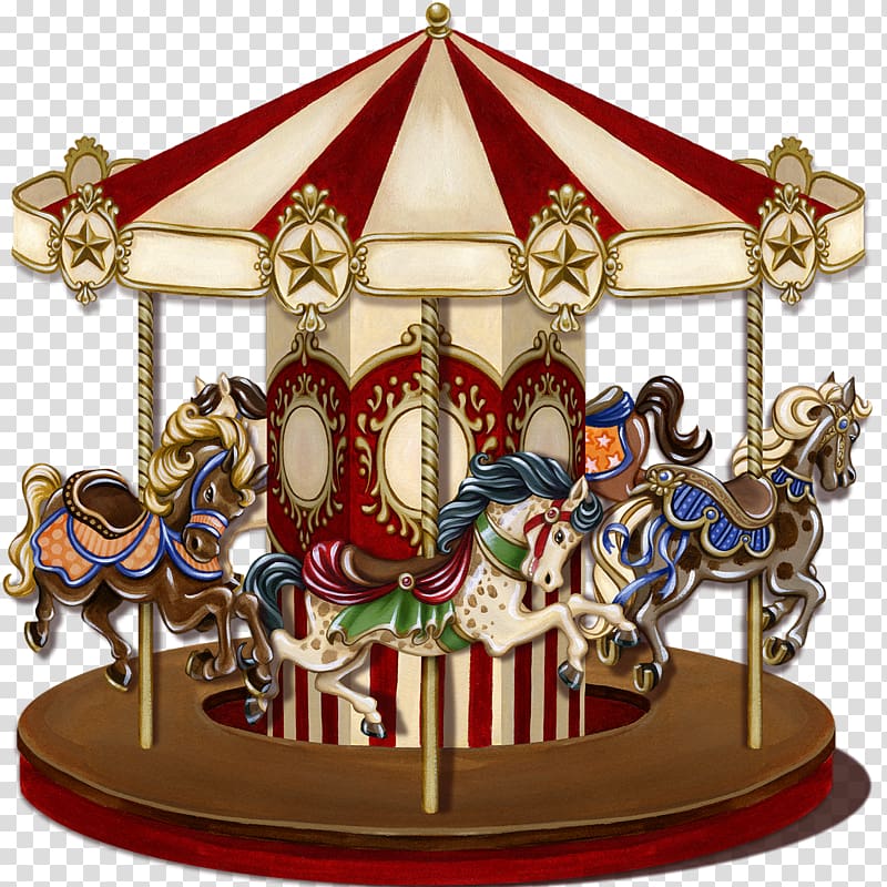 beige and red horse carousel illustration, Vintage Carousel Horse Victorian Carousel , horse transparent background PNG clipart
