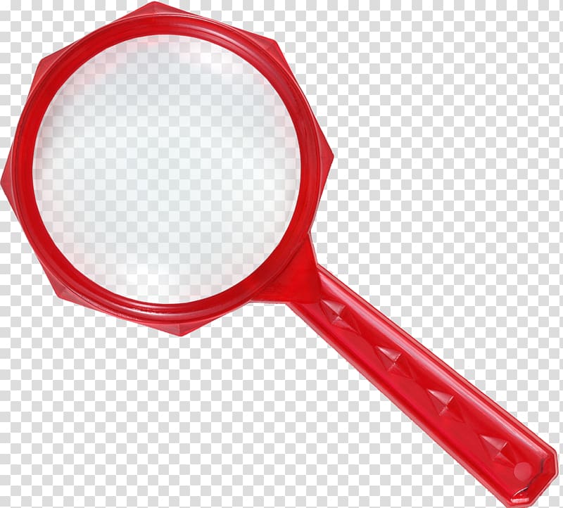 Social security Health insurance Magnifying glass, Red mirror transparent background PNG clipart