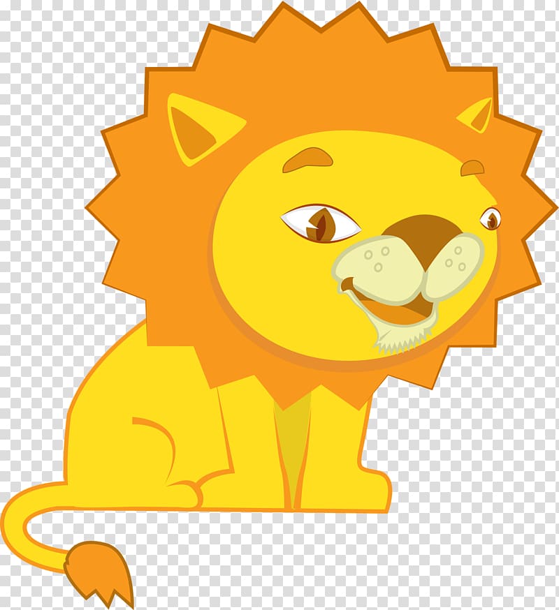 Lion Mundo Bita Bita e os Animais Paper Party, lion transparent background PNG clipart