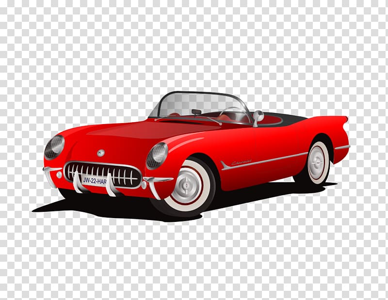 Sports car Ford Mustang MINI Convertible, corvette transparent background PNG clipart