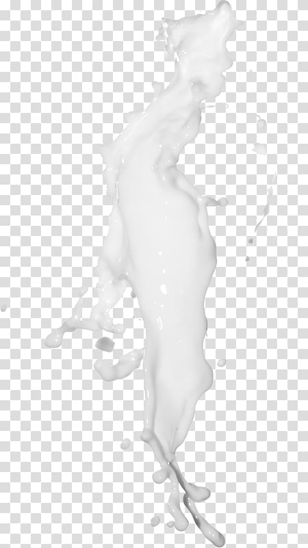 Cow\'s milk Liquid Splash, milk transparent background PNG clipart