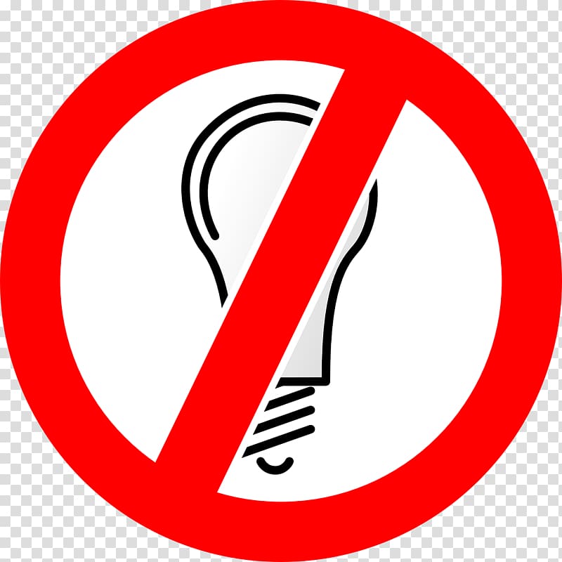 Incandescent light bulb Lamp Electric light , no smoking transparent background PNG clipart