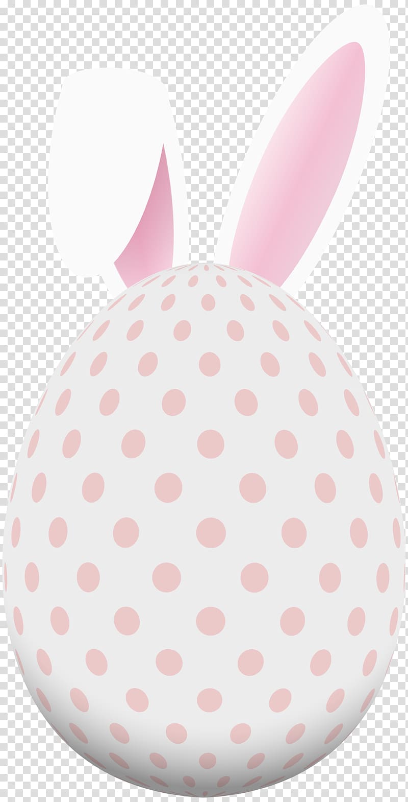 Easter Bunny Easter egg Rabbit, pink bunny ears transparent background PNG clipart