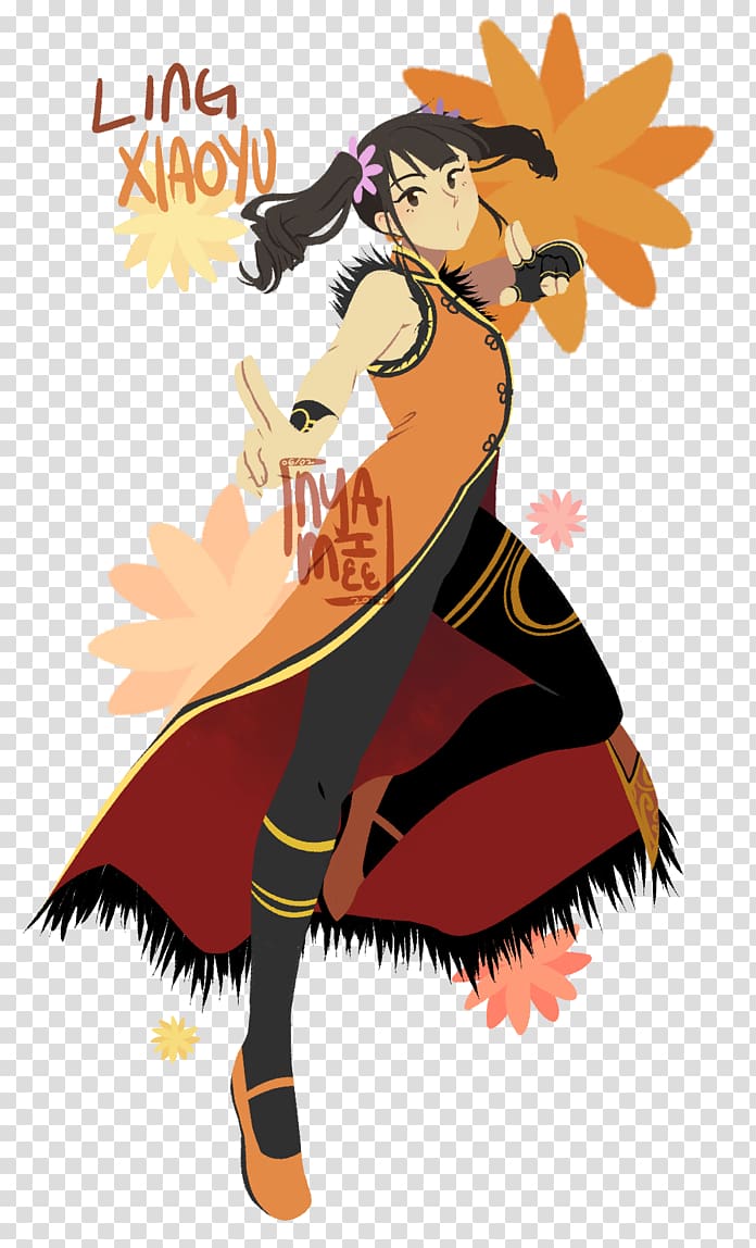 Costume design Illustration Legendary creature, ling xiaoyu transparent background PNG clipart