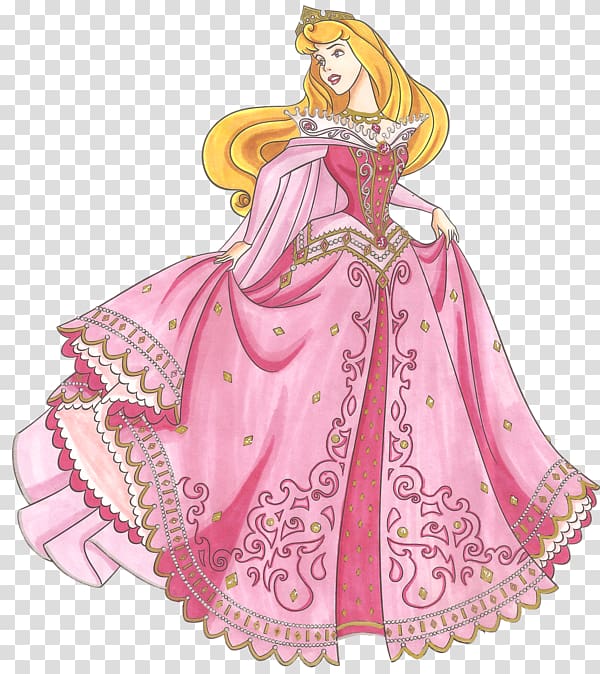 Princess Aurora Belle Rapunzel Ariel Fa Mulan, sleeping beauty transparent background PNG clipart