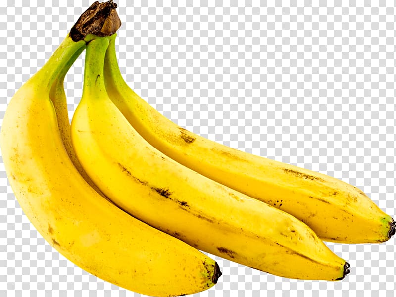 four ripped bananas, Bananas Bunch Of 4 transparent background PNG clipart