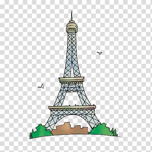 Eiffel Tower Steeple Car Landmark Spire, eiffel tower transparent background PNG clipart