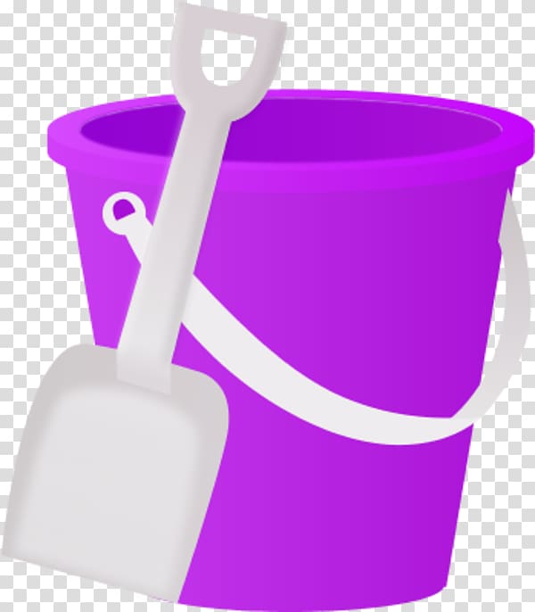 Bucket and spade , sand bucket transparent background PNG clipart
