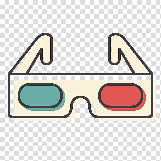 Glasses 3D-Brille Drawing , glasses transparent background PNG clipart