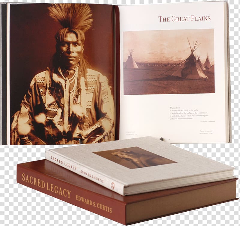 Edward S. Curtis: One Hundred Masterworks The North American Indian Book Slipcase Special edition, book transparent background PNG clipart