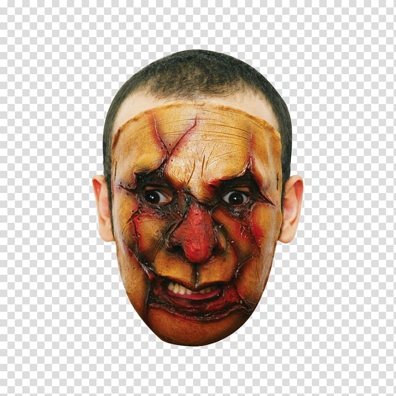 Mask Halloween costume Serial killer, mask transparent background PNG clipart