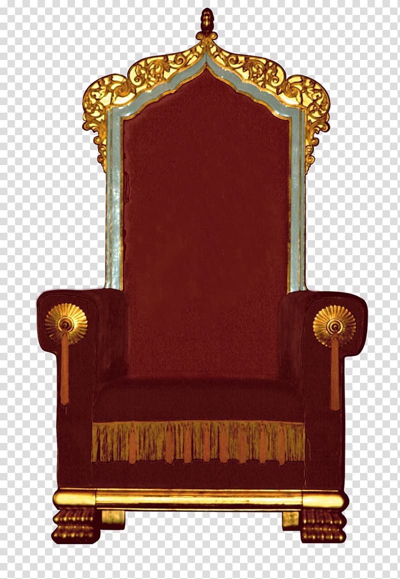 Throne , Brown throne transparent background PNG clipart