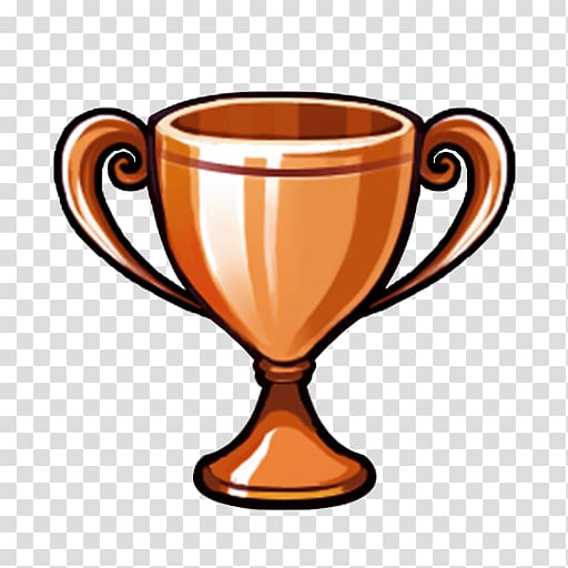 Trophy Award Bronze, Trophy transparent background PNG clipart