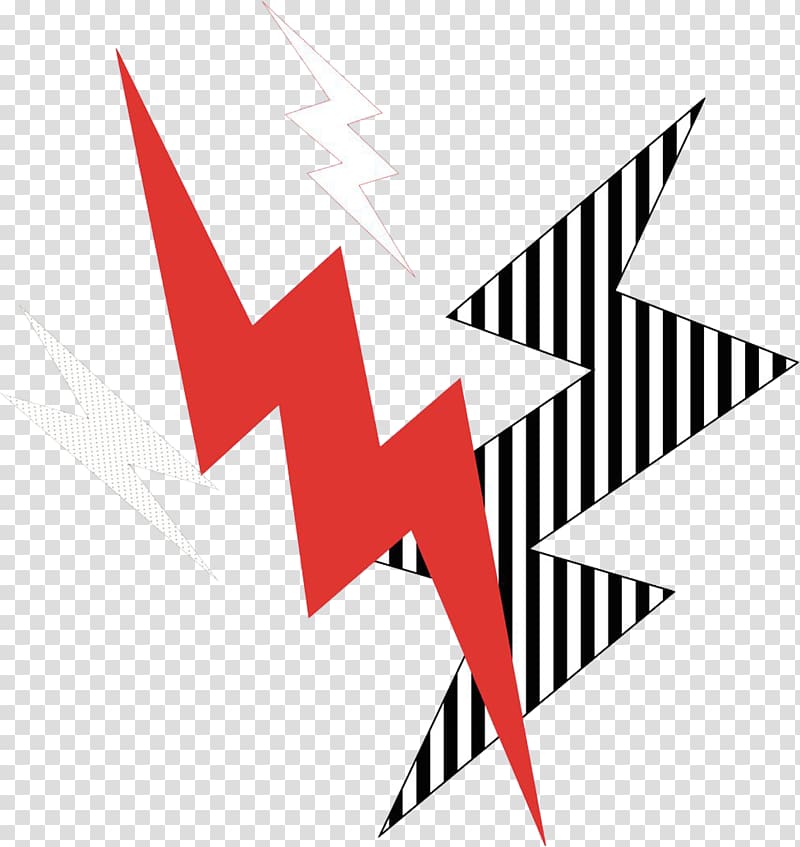 Lightning Thunder Euclidean , Cartoon lightning material transparent background PNG clipart