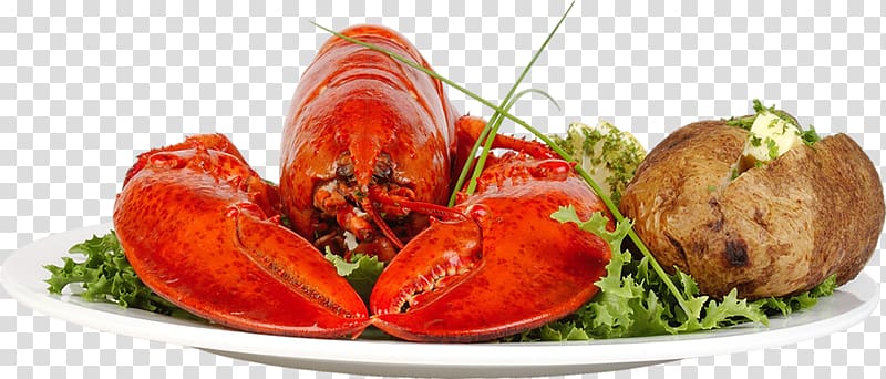 Lobster Dish Shrimp Meat Food, Delicious braised shrimp transparent background PNG clipart