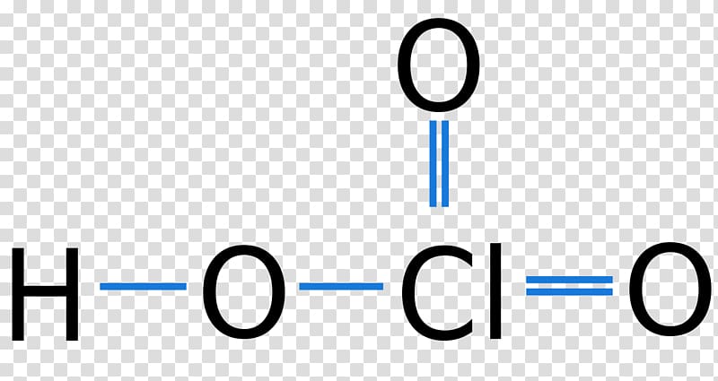 Lewis structure Perchloric acid Chemistry Chlorous acid, gilt transparent background PNG clipart