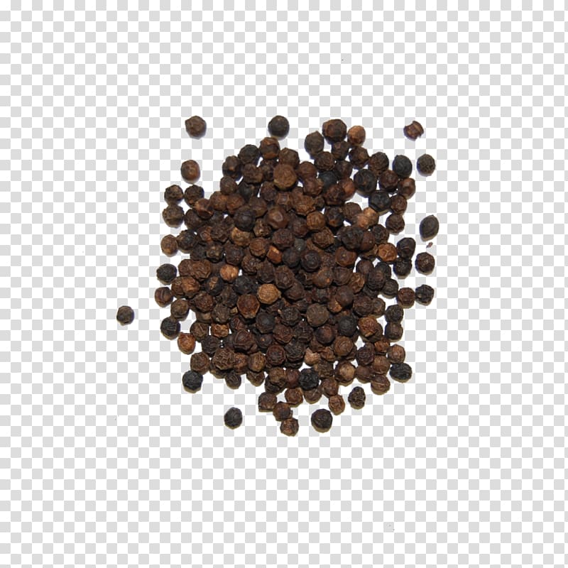black and brown peppers, Seasoning Brown, Black pepper transparent background PNG clipart