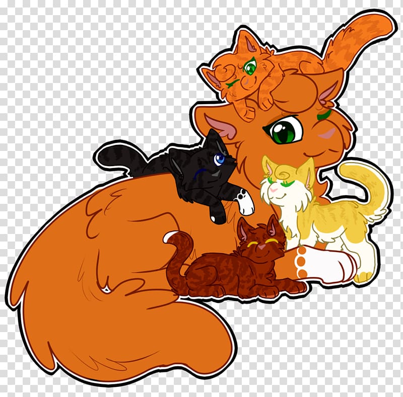 Kitten Cat Warriors Canidae Squirrelflight, kitten transparent background PNG clipart