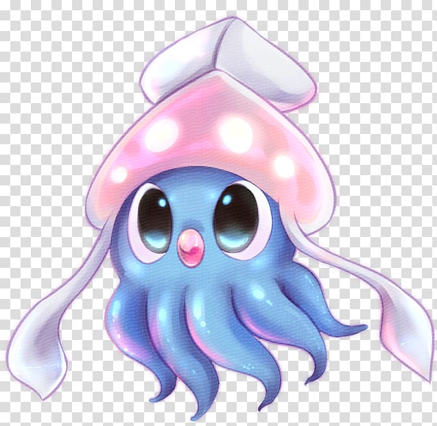 Pokémon X and Y Octopus Pokémon Trading Card Game Inkay, giant squid transparent background PNG clipart