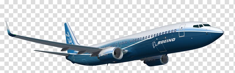 Boeing 737 Next Generation Boeing 737 MAX Airplane Aircraft, Boeing transparent background PNG clipart