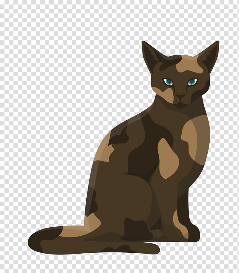 Whiskers Cat Cartoon Illustration, HD cat transparent background PNG clipart