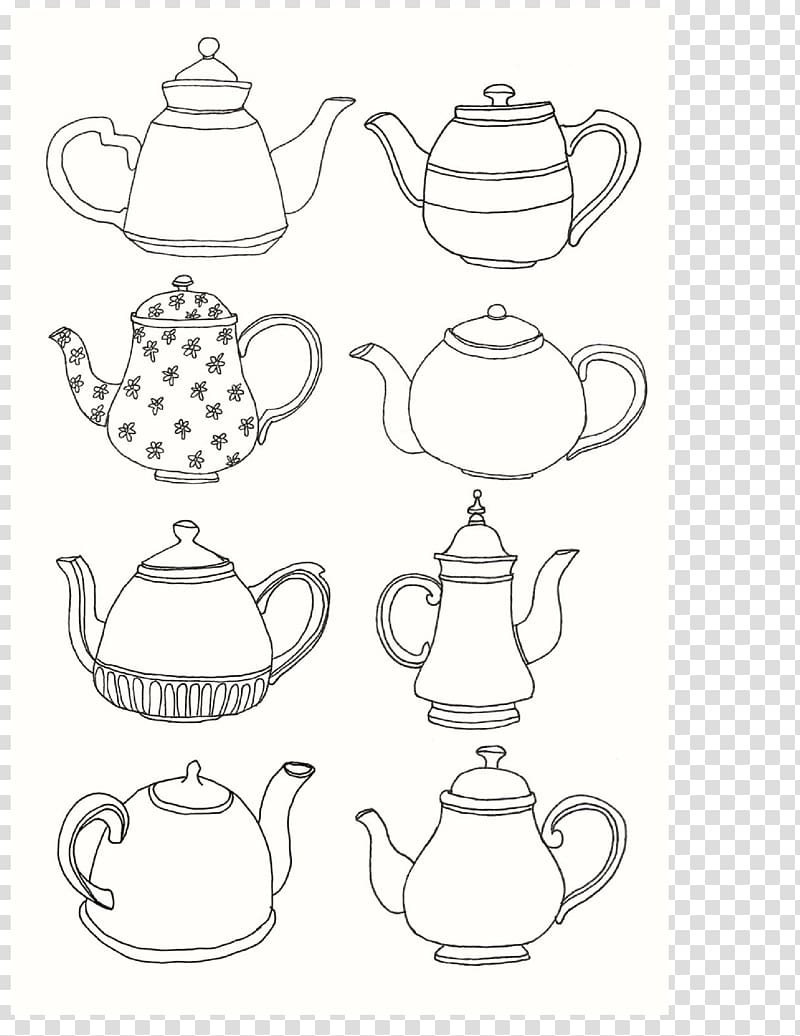 I\'m a Little Teapot Drawing Teacup, teapot transparent background PNG clipart