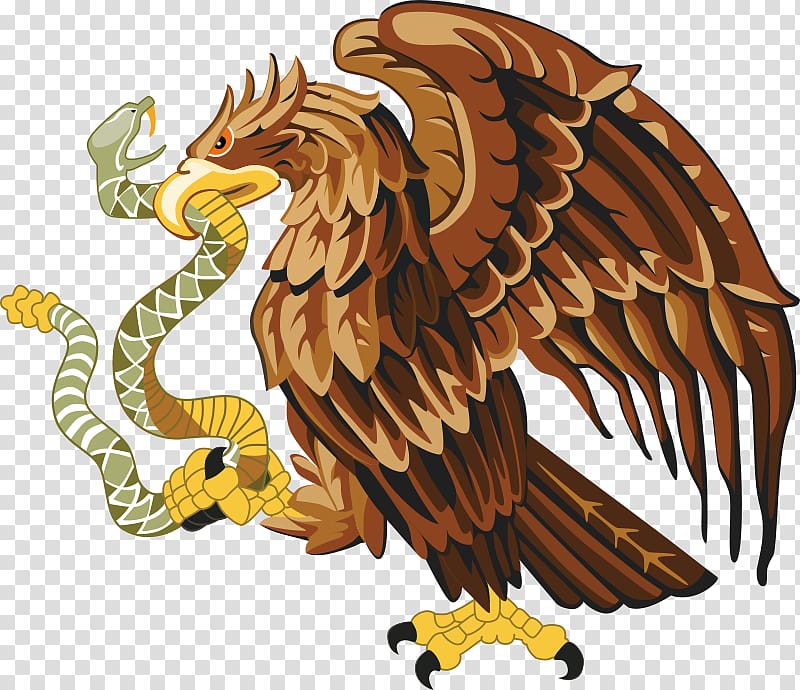 Second Federal Republic of Mexico Second Mexican Empire First Mexican Empire Coat of arms, Orange Snake transparent background PNG clipart
