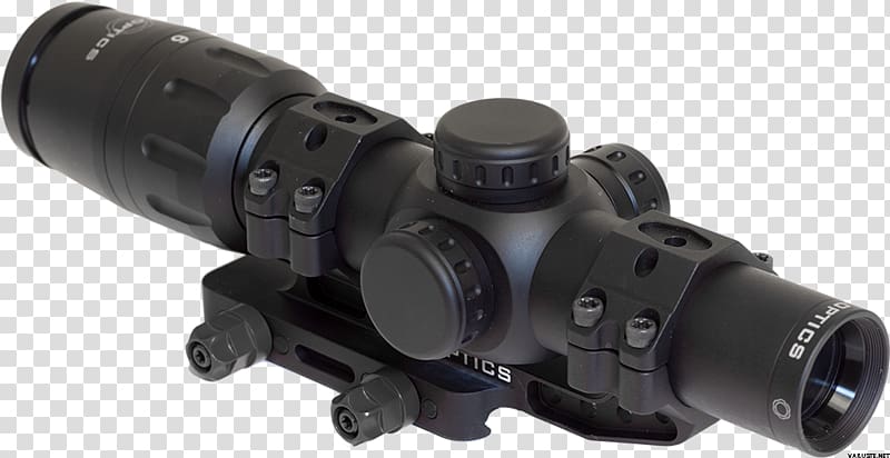 U.S. Optics 1-6x24mm Matte Black Medium SVS 1-6 Telescopic sight Night Optics USA, Inc. Red dot sight, vip customer discount transparent background PNG clipart