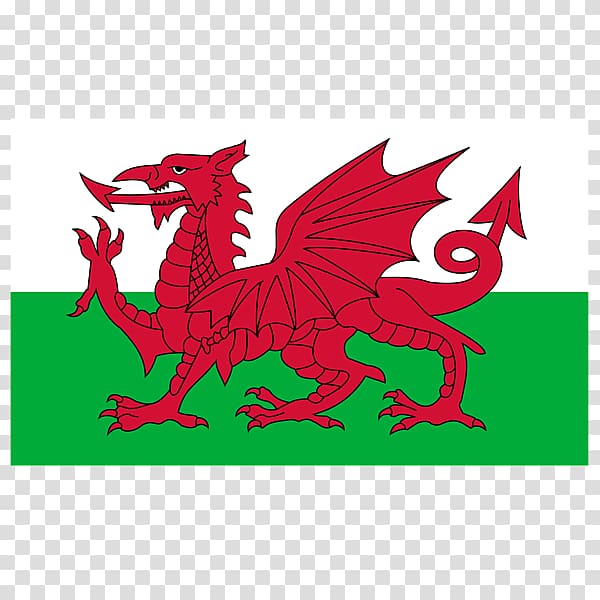 Flag of Wales Welsh Dragon National flag, wales transparent background PNG clipart