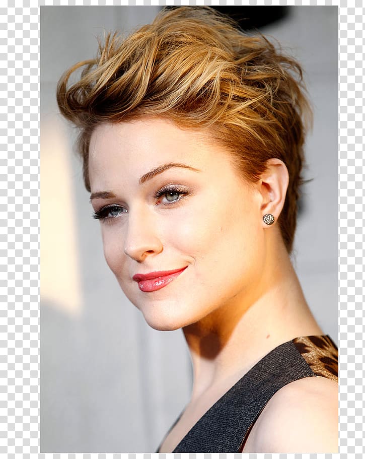 Evan Rachel Wood Pixie cut Hairstyle Blond, hair transparent background PNG clipart